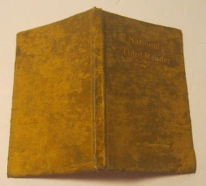 New National Third Reader by A PROCTOR THAYER 1884 The Eigokenkyusha TOKYO Rare! - Imagen 1 de 12