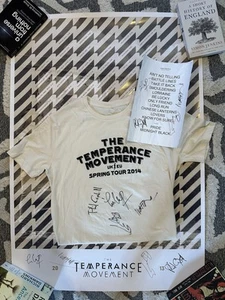 The Temperance Movement Poster Tshirt & Set list Bundle - Picture 1 of 4