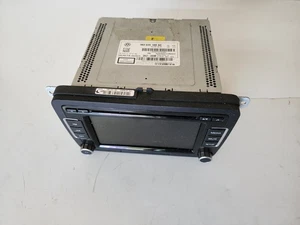 For Parts 09-17 Volkswagen Tiguan Jetta Radio CD Player Receiver 1k0035180ac - Picture 1 of 6