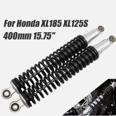 15.75" 400mm Motorcycle Rear Shock Absorber Suspension For Honda XL185 XL125S - Image 1 of 4