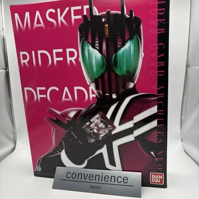 Carpeta de cartas Kamen Rider Decade Rider Archives Neo 161 Bandai 2020 Foto 1 de 4