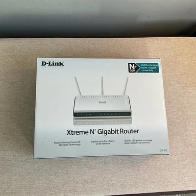 D-Link N300 DIR-655 Xtreme N Gigabit Wireless Router White 4 GB - Open Box - Image 1 of 4