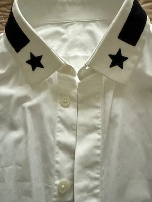 Camisa Tisci Bordada Givenchy Hombre Como Nueva Foto 1 de 4