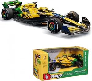 MCLAREN MCL38 MONACO GRAND PRIX 2024 Formula 1 team n°81 Burago 1:43 - Foto 1 di 1