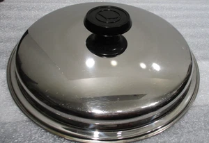 LIFETIME STAINLESS STEEL COOKWARE LARGE REPLACEMENT LID 10 3/4" - Picture 1 of 5