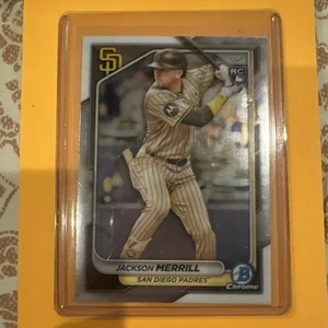 2024 Bowman Chrome - Jackson Merrill #27 (RC) - Bild 1 von 2