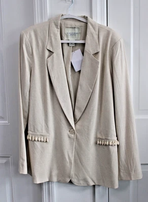 Calypso St. Barth Shell Blazer size XL - Image 1 of 2