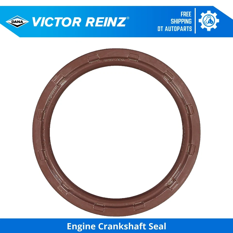For 1986-1988 Audi 5000 Quattro Engine Crankshaft Seal Rear Victor Reinz 1987 - Image 1 of 2