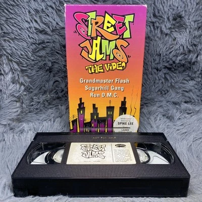 Street Jams: The Video VHS Tape July 1994 Rhino Label Grandmaster Flash Music - Image 1 of 4