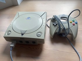 Sega Dreamcast Console w/Controller & Power Cable -TESTED & WORKING VG Condition