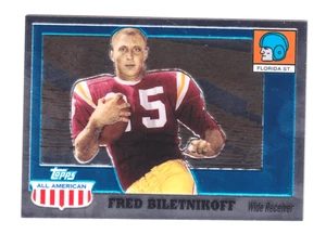 2005 Topps All American Chrome #9 Fred Biletnikoff 122/555 Oakland Raiders - Bild 1 von 2