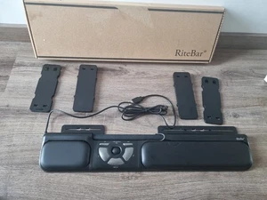 RiteBar Mouse a Rullo Ergonomico Roll Bar Nero - Foto 1 di 3