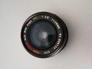Super Ozeck Auto Wife Angle MC 28mm F2.8 Lens FD Mount fit - Picture 1 of 3