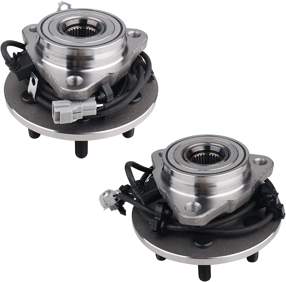 2pcs Front Wheel Bearing & Hub w/ABS Kit for 1997-2004 Dodge Dakota Durango - Изображение 1 из 3