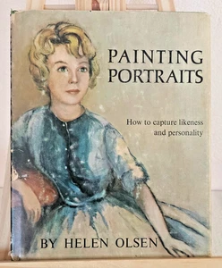 Gemälde Portraits Helen Olsen Buch Vintage 1963 Hardcover illustriert - Bild 1 von 6