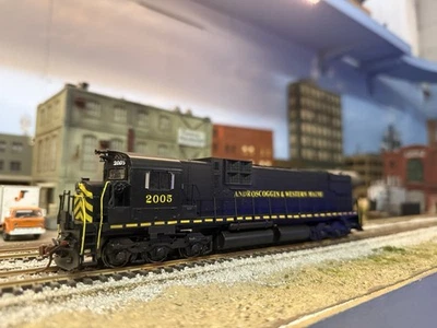 CUSTOM BOWSER ALCO MLW C630M ANDROCOGGIN & WESTERN MAINE ALAGASH - Image 1 of 4