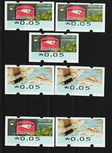 Bund 2017 Automatenmarken MiNr.: ATM 8 + 9 postfrisch - Bild 1 von 2