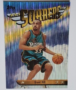 GRANT HILL 1998-99 Topps Season's Best Soarers Basketball Insert #SB11