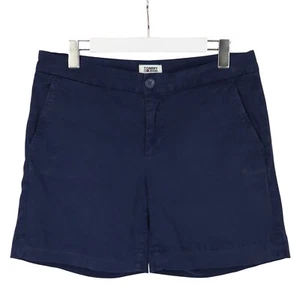 Tommy Hilfiger Jeans Shorts Herren W30 Chino Reißverschluss Fly Dunkelblau - Bild 1 von 9