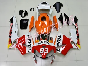 Marquez Repsol ABS Injection Mold Bodywork Fairing Panel for CBR600RR 2003 2004 - Picture 1 of 7
