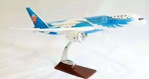 China Southern 787 Large Plane Model With Stand Apx 43Cm Solid Resin - Picture 1 of 4