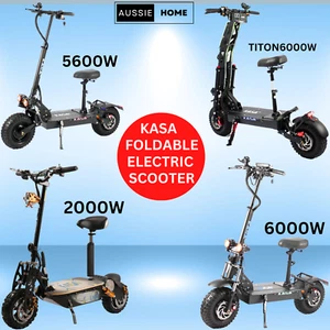 KASA Electric Scooter Foldable 60V Power full motor off Road Tyre E-Scooter - Picture 1 of 65