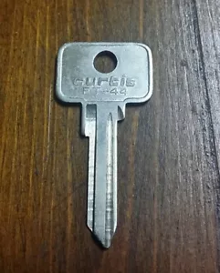 CURTIS BLANK KEY FT-44 FOR FIAT CARS - Picture 1 of 2
