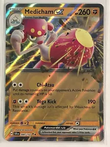 Pokemon TCG - Medicham ex 080/142 Stellar Crown - NM (Free Shipping $5+) - Picture 1 of 2
