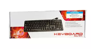 JOY SYSTEMS XS-108 Easy Slim USB WIRED KEYBOARD - Picture 1 of 2