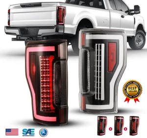 Fits 2017-2019 Ford F-250 350 450 Super Duty Tail Lights w/o Blind Spot & LED - Picture 1 of 6