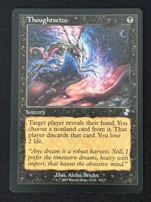 1x MTG Thoughtseize - Time Spiral: Remastered (TSR) #334 - Magic the Gathering - Image 1 of 2