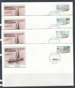 Canada Scott 1266-9 FDC - Small Work Craft - Foto 1 di 1