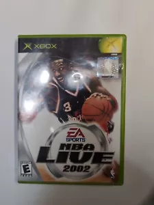 NBA Live 2002 (Microsoft Xbox, 2001) Complete w/ Manual - Tested Working - Picture 1 of 4