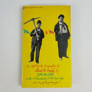 Mr Laurel and Mr Hardy by John McCabe 1968 Paperback Laurel and Hardy Biography - Picture 1 of 9