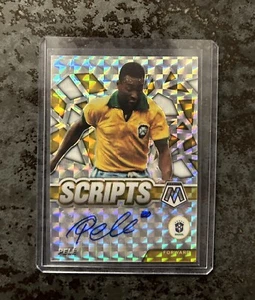 Panini Mosaic Script PELÈ Autograph Brasil - Foto 1 di 2