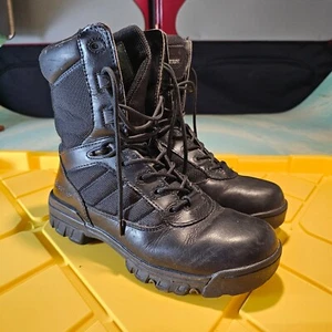 Bates Women's 8" Tactical Sport E02700 Black Leather Military Combat Boots Sz 9 - Picture 1 of 13