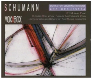 2xCD Schumann Works For Solo Instrument And Orchestra Vox Box - Imagen 1 de 1