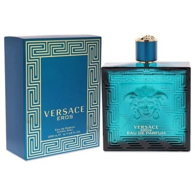 Versace Eros Men 6.7 6.8 OZ 200 ml Eau De Parfum Spray Nuevo en Caja Sellado Foto 1 de 2