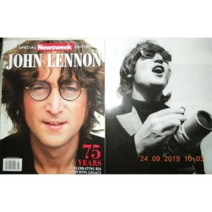JOHN LENNON newsweek special BEATLES 75 yrs CELEBRATING HIS ENDURING LEGACY - Picture 1 of 12
