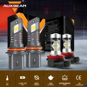 Faro antiniebla blanco alto bajo blanco AUXBEAM Canbus para Ford Focus 2005 2006 2007 - Imagen 1 de 12