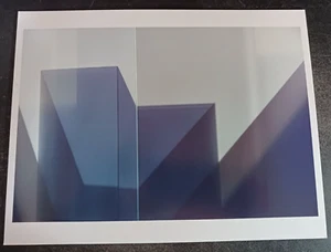 Larry Bell 2018 Venedig Nebel Hauser Wirth Kunstgalerie Einladungskarte 8x10 - Bild 1 von 2