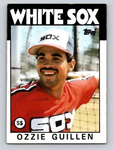 1986 Topps #254 Ozzie Guillen Chicago White Sox Rookie - Bild 1 von 2