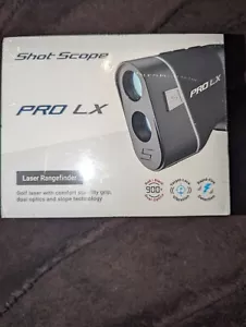 Shot Scope Pro LX Golf Laser Range Finder, Case Included, H4 Compatible - Picture 1 of 4
