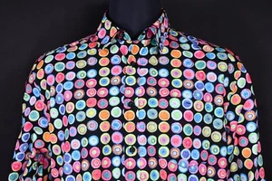 Desigual Multicolor Flower Herren Button Down Hemd Gr. XL - Bild 1 von 9