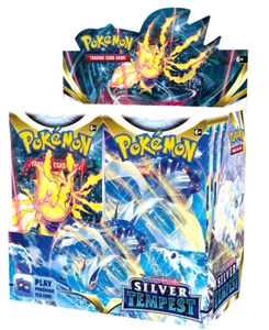 Pokémon JCC Espada y Escudo Plata Tempestad Booster Box 36 Paquetes Sellado de Fábrica - Imagen 1 de 4