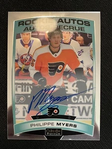 19-20 OPC Platinum Philippe Myers Base Rookie Auto Update #R-PM - Picture 1 of 2