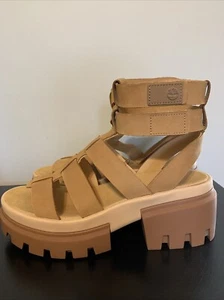 Timberland Sandalo Gladiatore Donna Everleigh Taglia 9 *Leggi* - Foto 1 di 15