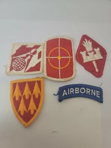 US ARMY patches lot of 5 - Picture 1 of 3