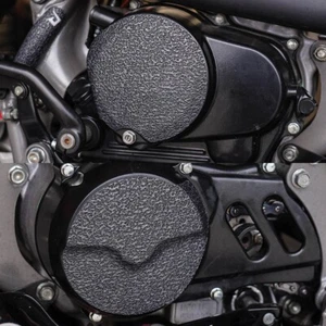 Black Engine Guards 1985-2013 Honda XR80 CRF80 Cover Grip Tape XR CRF 80 - Foto 1 di 3