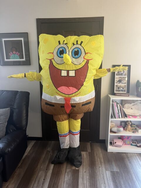 Inflatable Costume Spongebob Unisex Costumes for sale